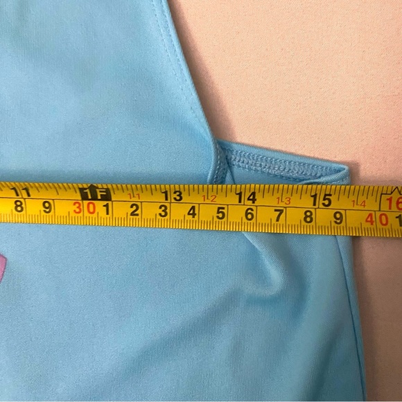 Under Armour Big LogoBlue Sleeveless Activewear Tank Top Teen L Women’s S - Picture 5 of 6